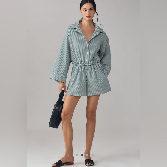 Faithfull the Brand Freja Striped Jumpsuit - Picture 1 of 13